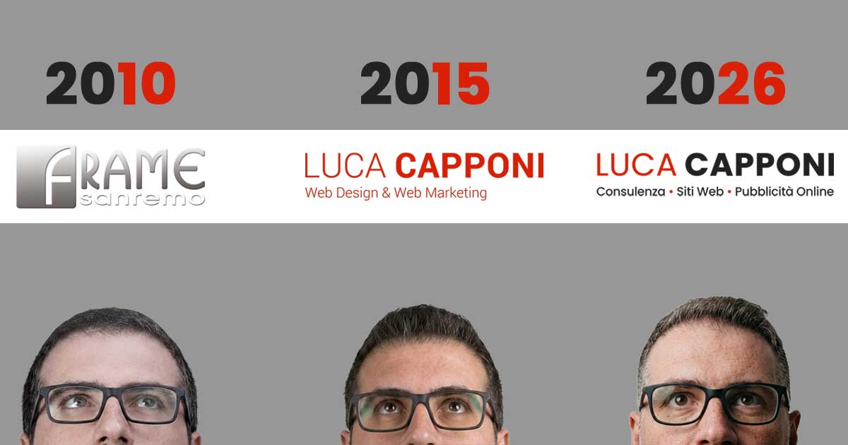 Nuova versione sito web Luca Capponi