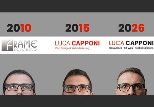 Nuova versione sito web Luca Capponi