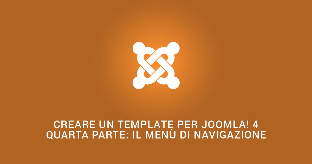 Menù di navigazione con Boostrap 5 in un template per Joomla! 4