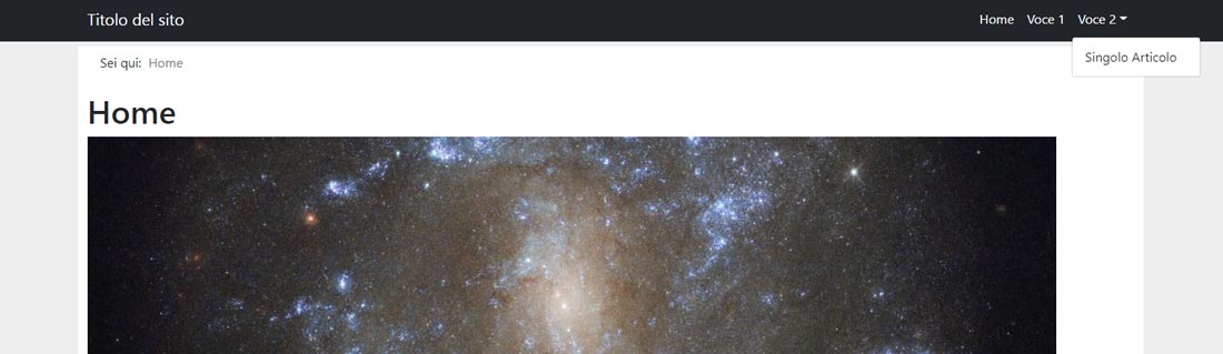 bootstrap 5 menu in joomla template fase finale